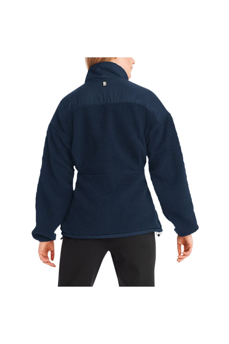 Women's DKNY Sport Navy Dallas Cowboys Drew Sherpa Full-Zip Jacket, Alternate, color, Navy