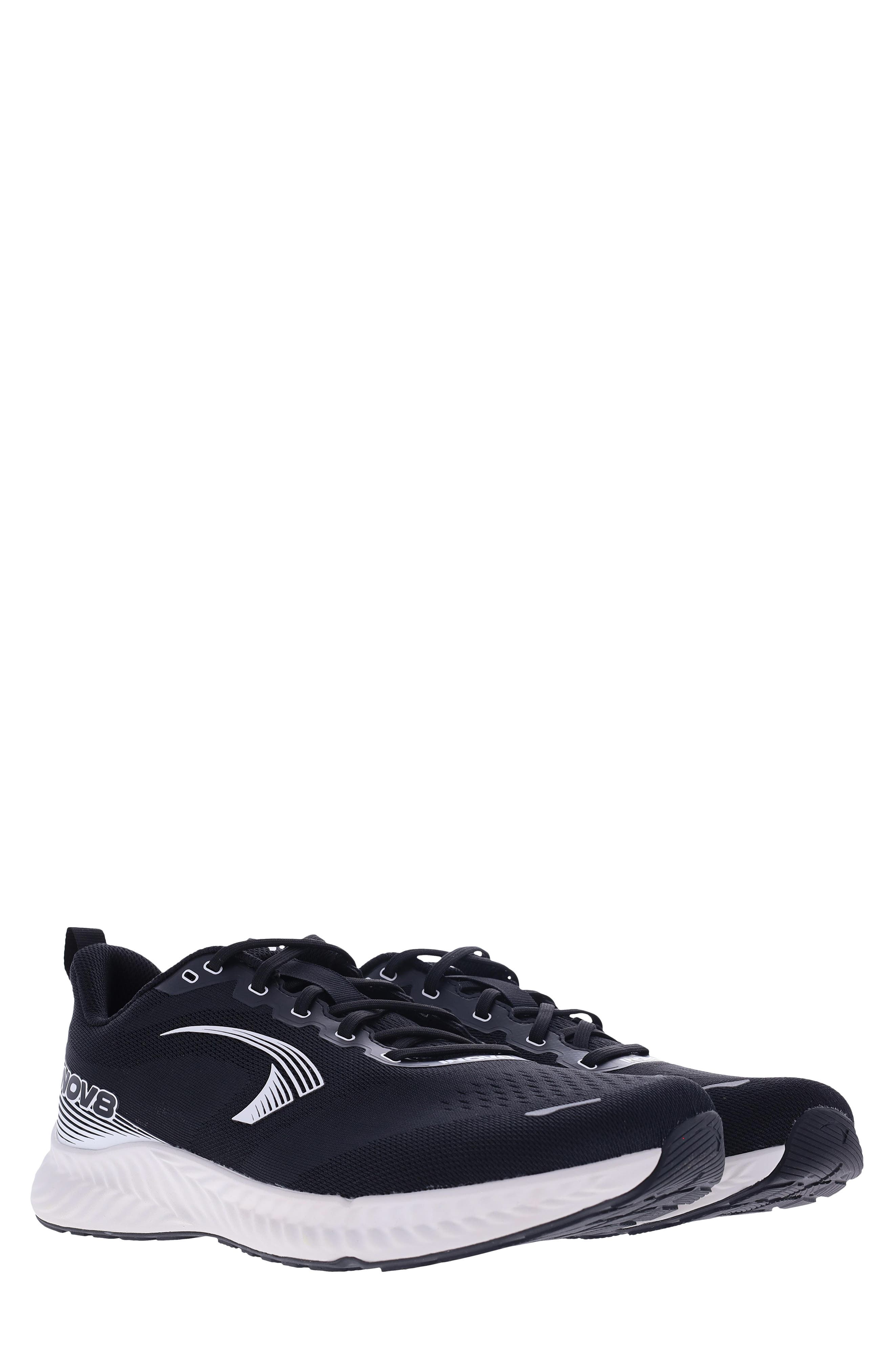 Roadfly Running Shoe, Main, color, BLACK/ WHITE