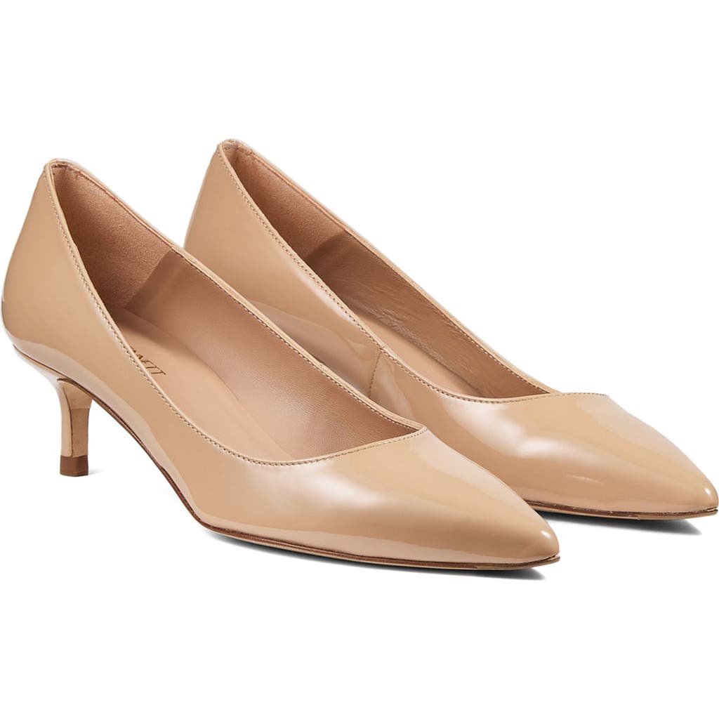 Lk Bennett Audrey Court Pointed Toe Pump In Brown