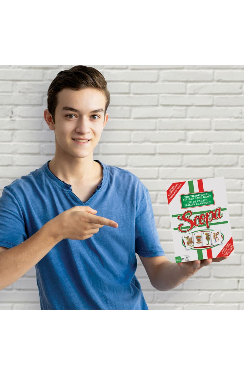 Outset Media Scopa The Traditional Italian Card Game, Alternate, color, Multicolored