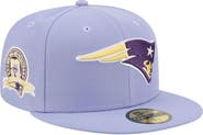 New Era Men's New Era Light Purple New England Patriots Lavender Bloom 59FIFTY Fitted Hat