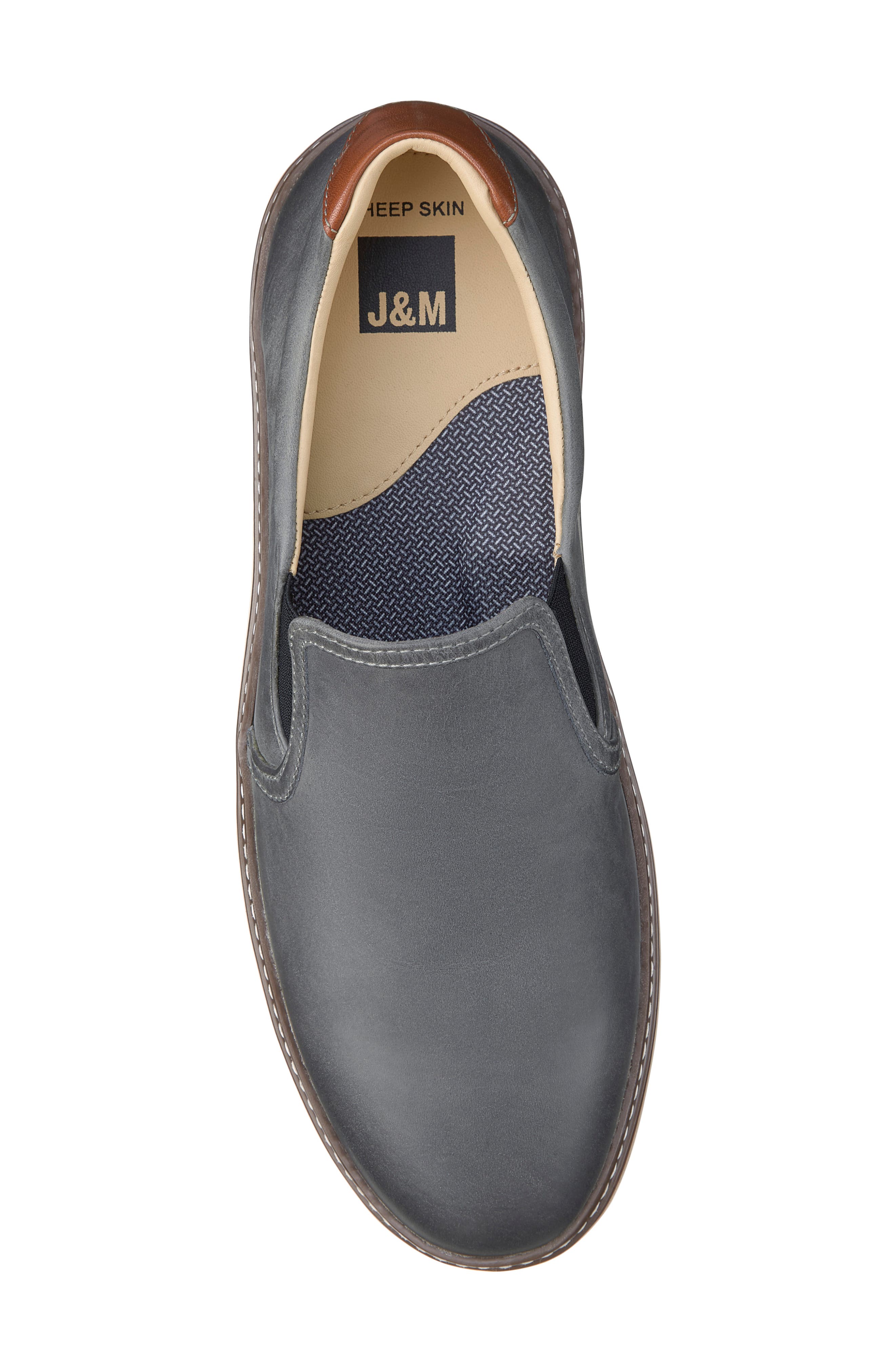 Johnston & Murphy McGuffey Slip-On Sneaker, Alternate, color, 