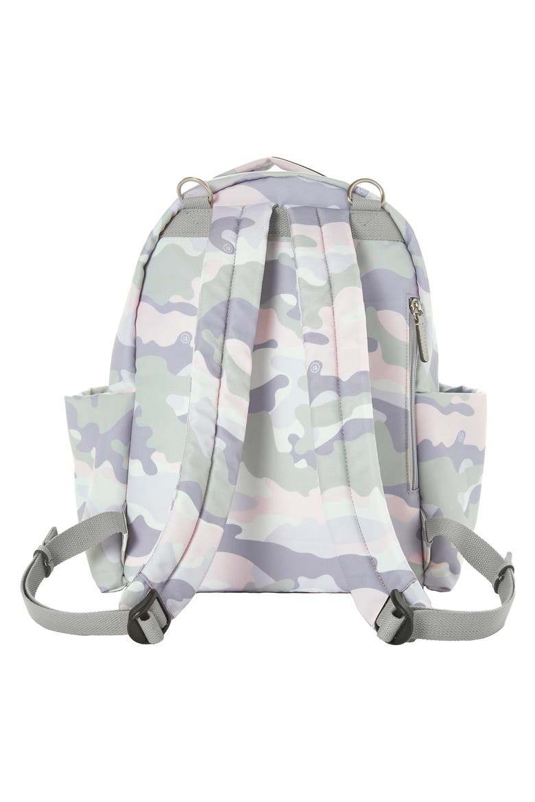 Midi Go 3.0 Camo Print Water Resistant Diaper Backpack, Alternate, color, BLUSH CAMO