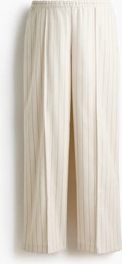 H&M Mama Before & After Wide Crease-detail Trousers