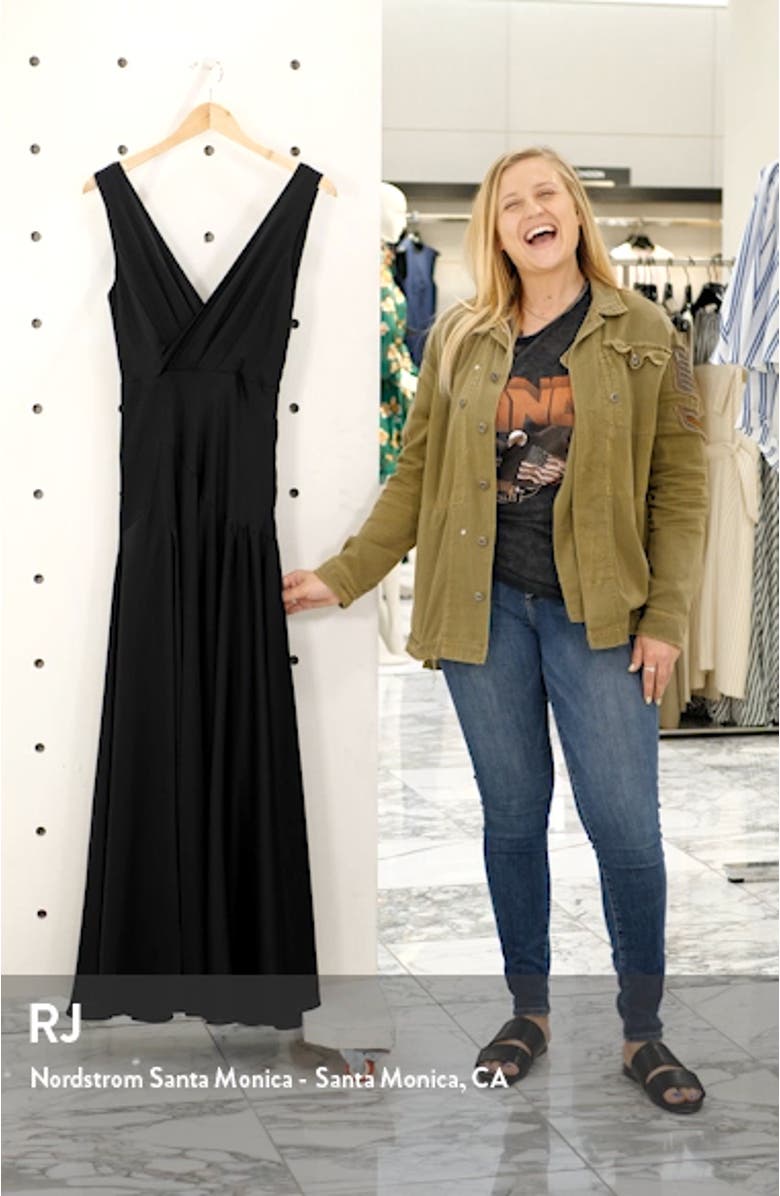 Pleat Chiffon Gown, sales video thumbnail