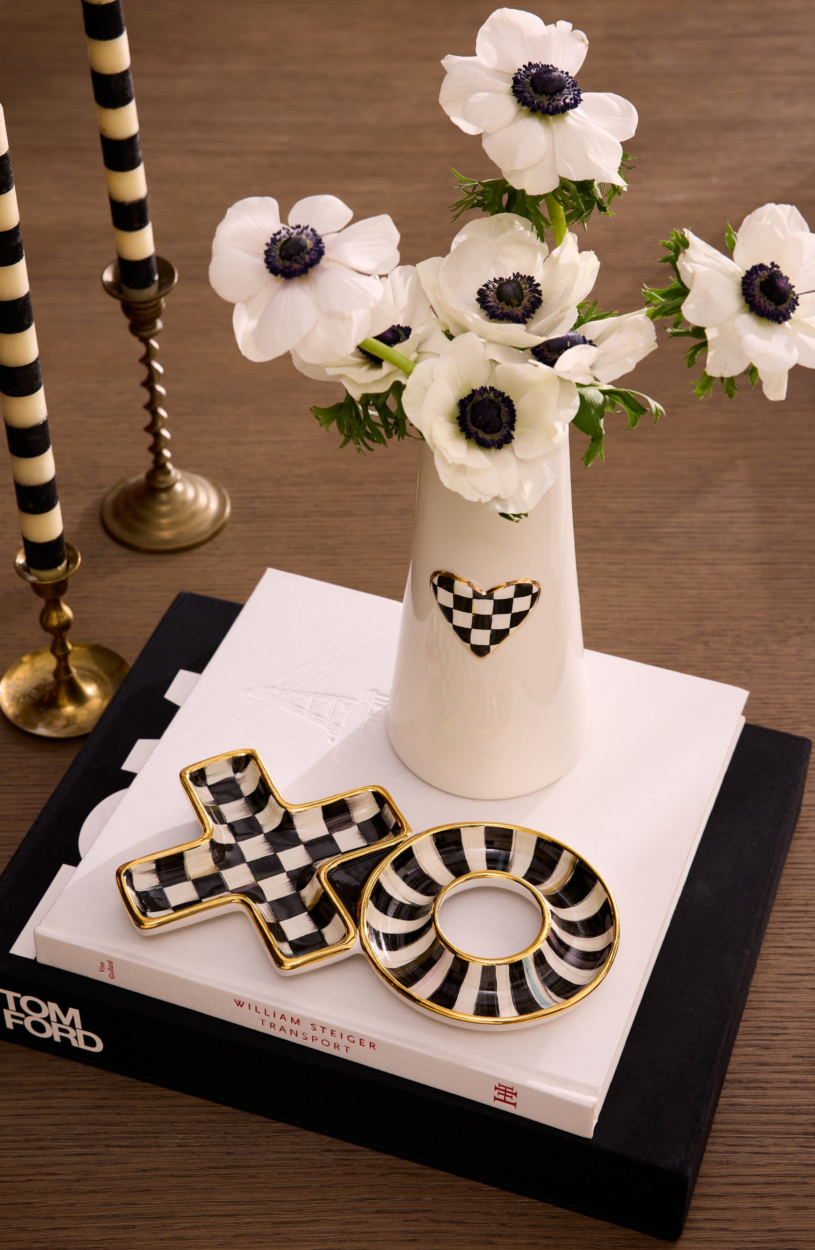 MacKenzie-Childs Courtly Check Dish