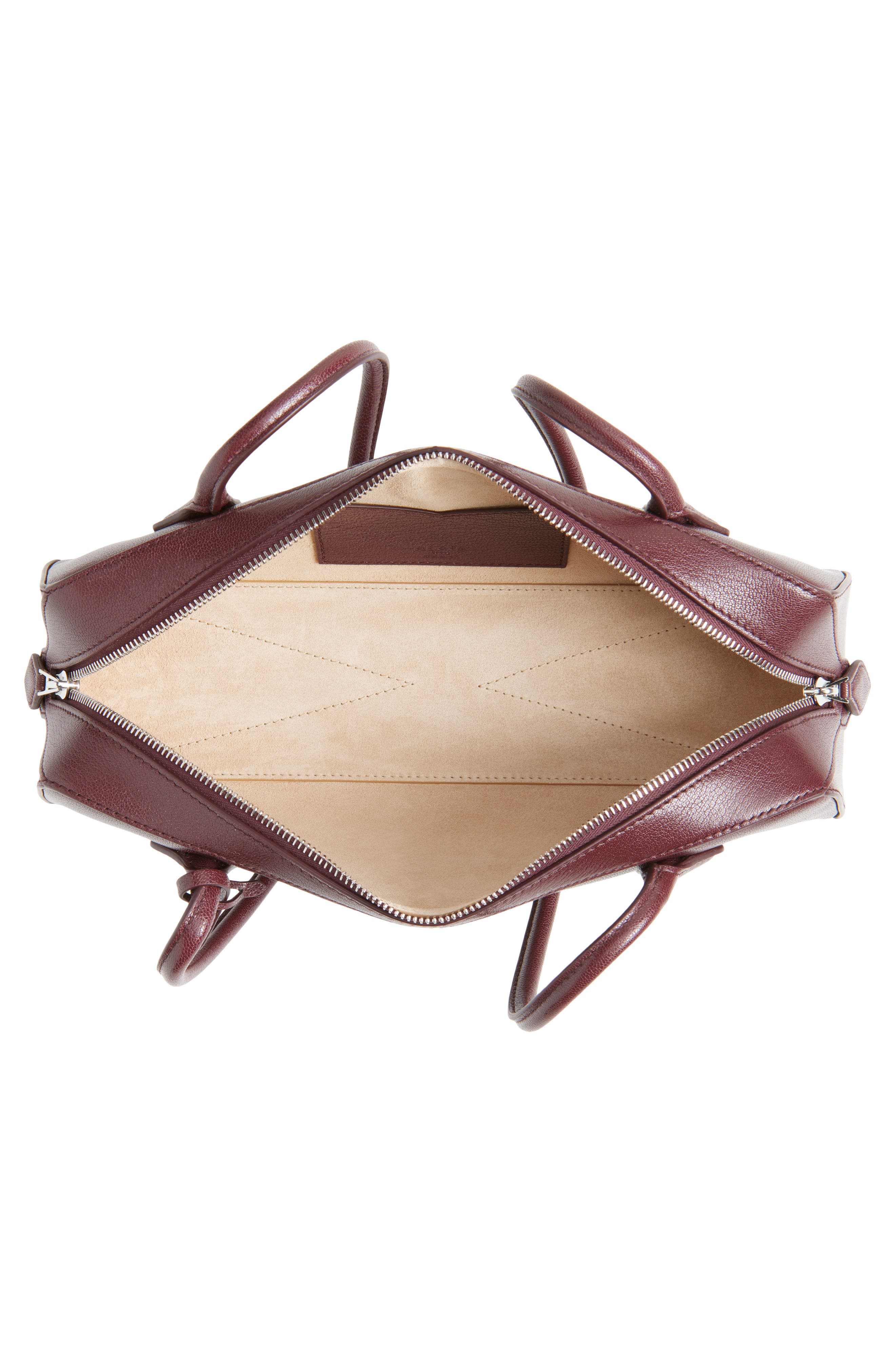 Alaïa Le Teckel Medium Shoulder Bag, Alternate, color, Rouge Grenat