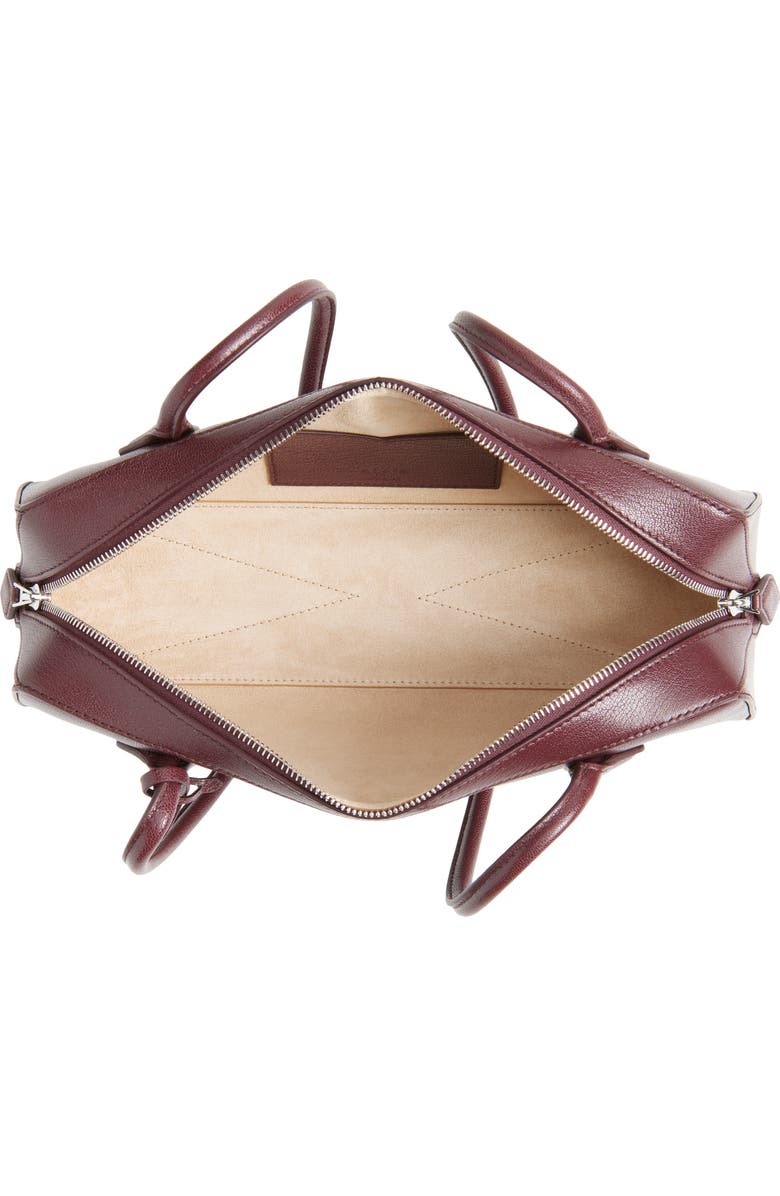 Alaïa Le Teckel Medium Shoulder Bag, Alternate, color, Rouge Grenat