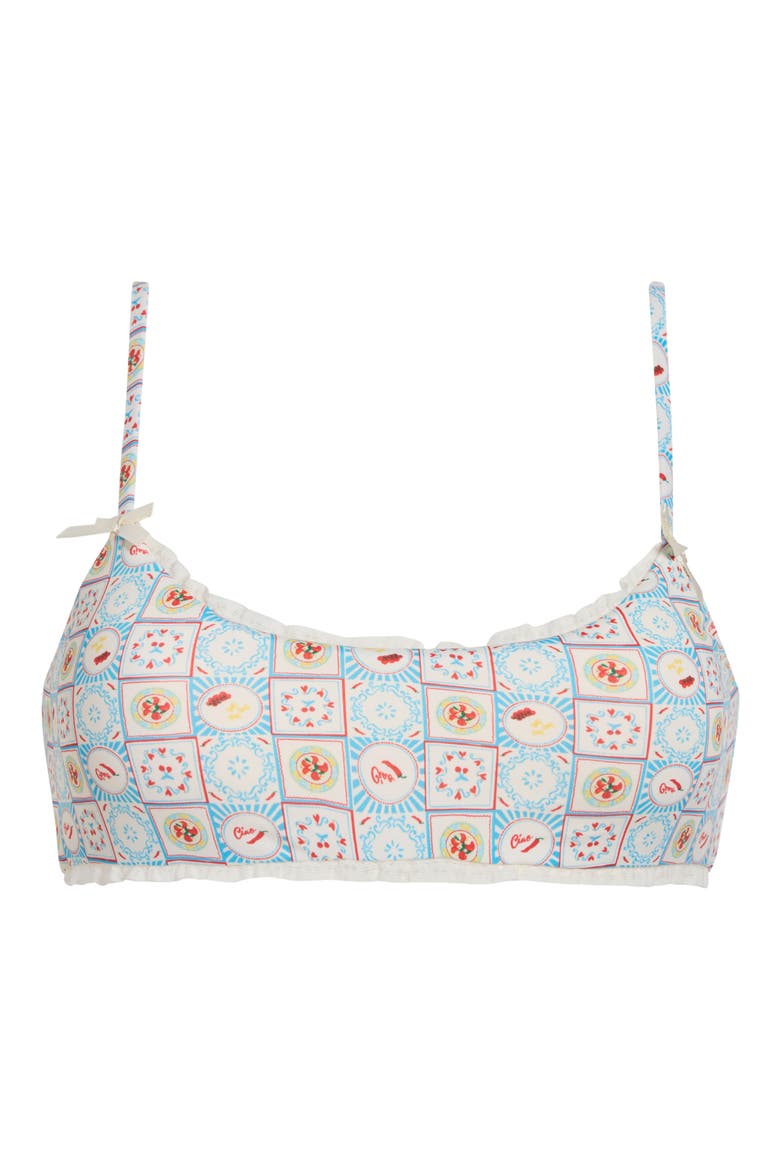 Bruno Scoop Neck Bikini Top, Alternate, color, CIAO