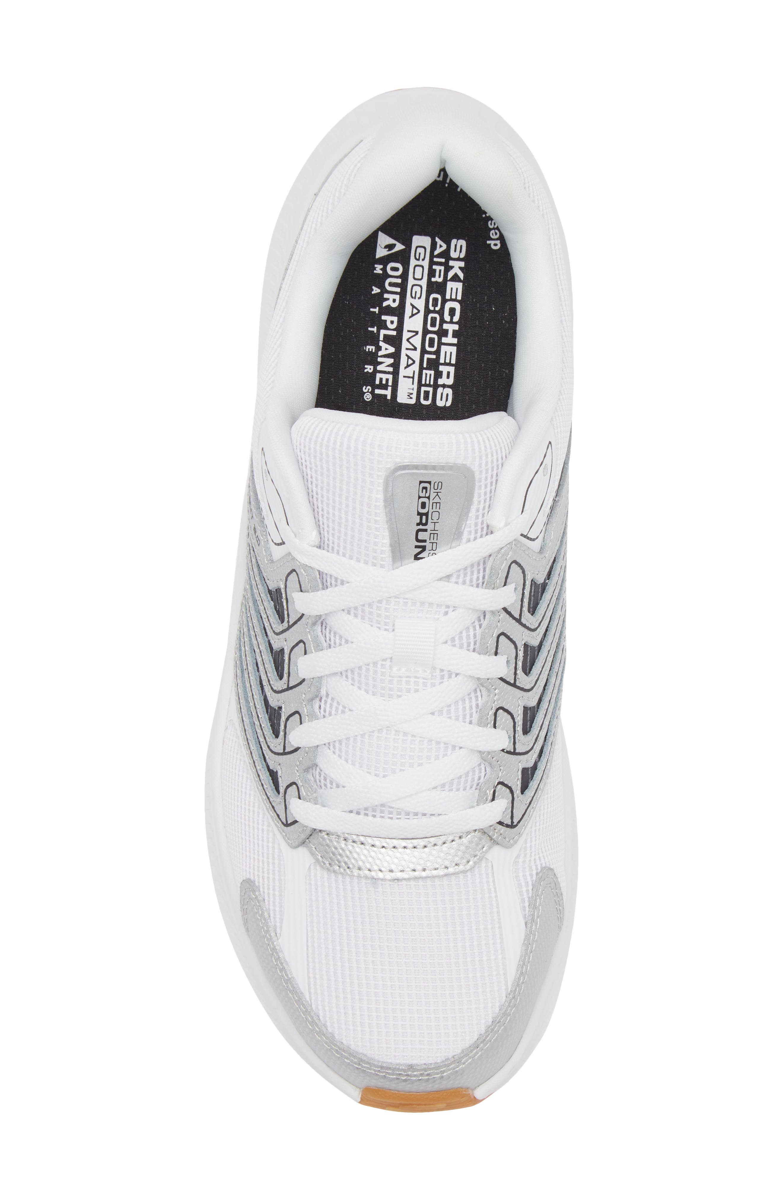 SKECHERS Go Run Consistent 2.0 Running Shoe, Alternate, color, White/ Black