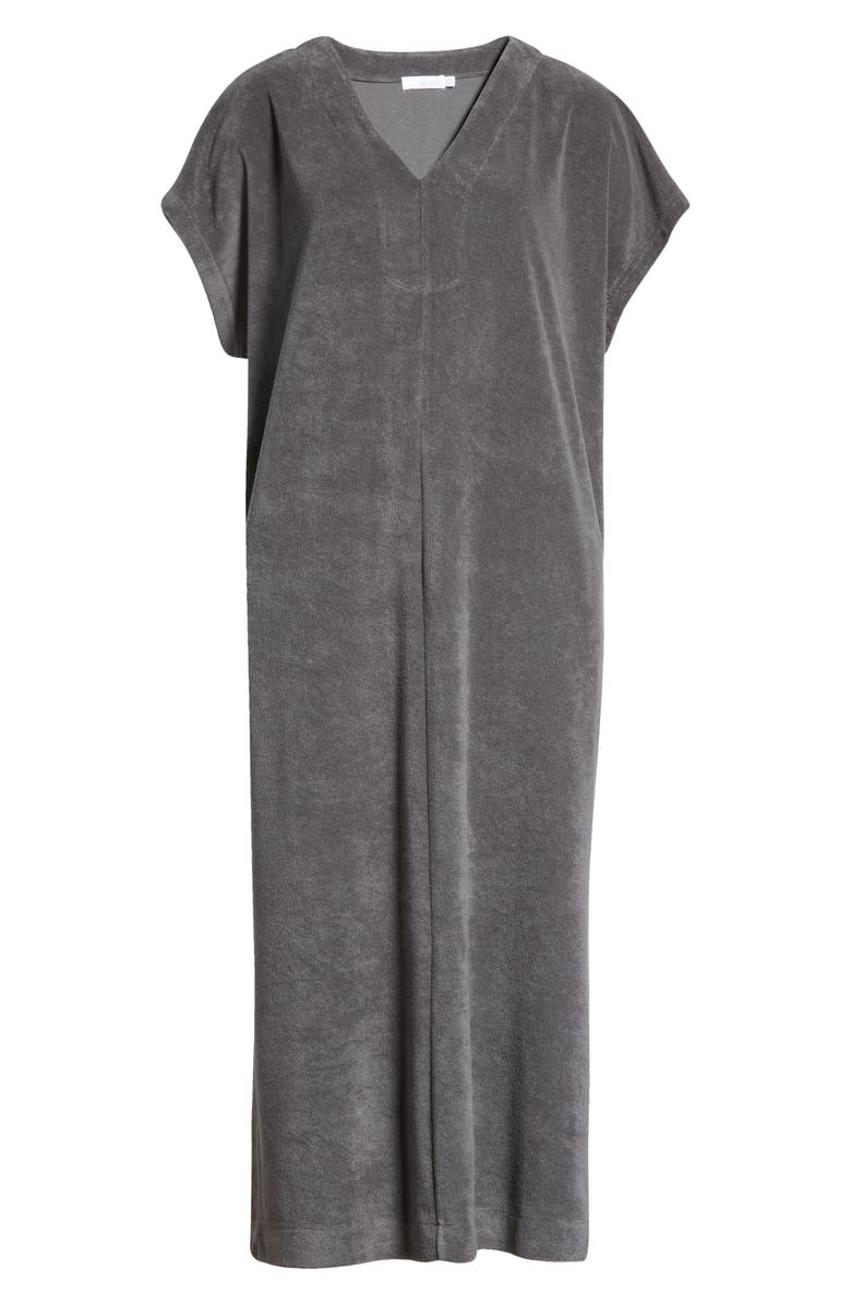 Barefoot Dreams<sup>®</sup> Cozy Terry Caftan, Alternate, color, Carbon