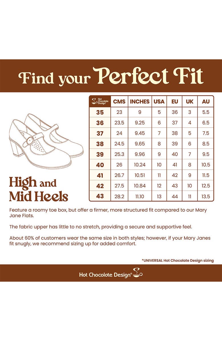 Hot Chocolate Design Dark Moon Women's Mary Jane Pumps, Alternate, color, Black Moon