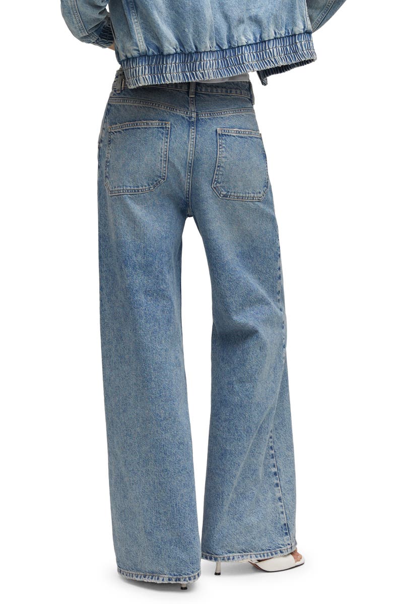 MANGO Wide Leg Jeans, Alternate, color, 
