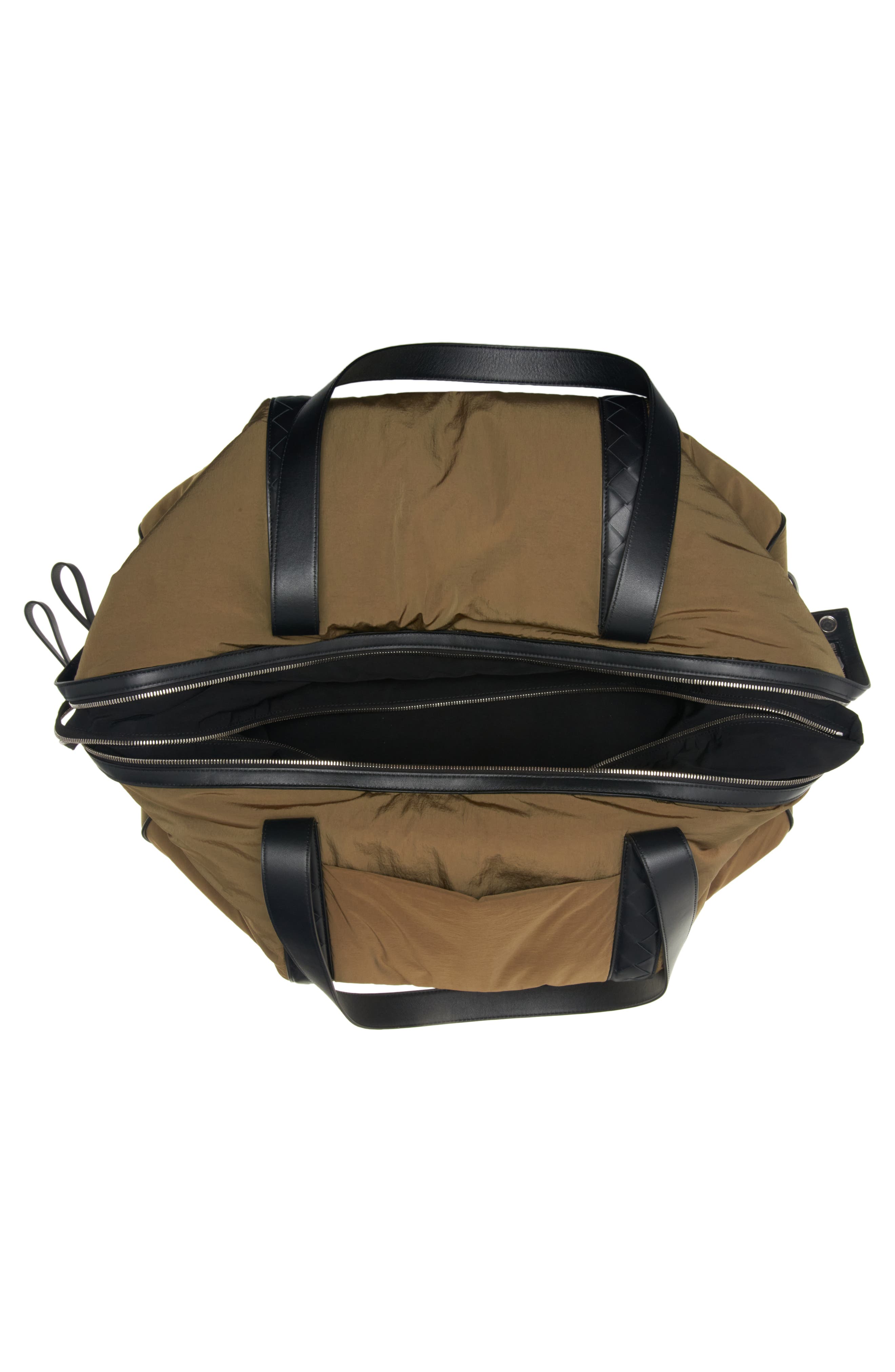 Bottega Veneta Large Weekend Nylon Duffle Bag, Alternate, color, 