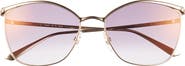 Cartier 59mm Gradient Cat Eye Sunglasses