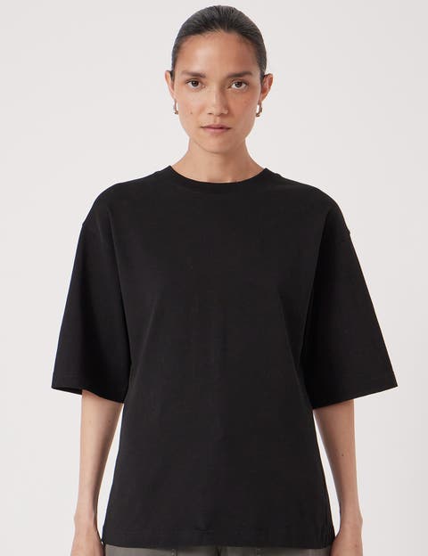 Zip Detail Short Sleeve T-Shirt