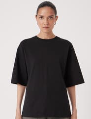 Hush Zip Detail Short Sleeve T-Shirt