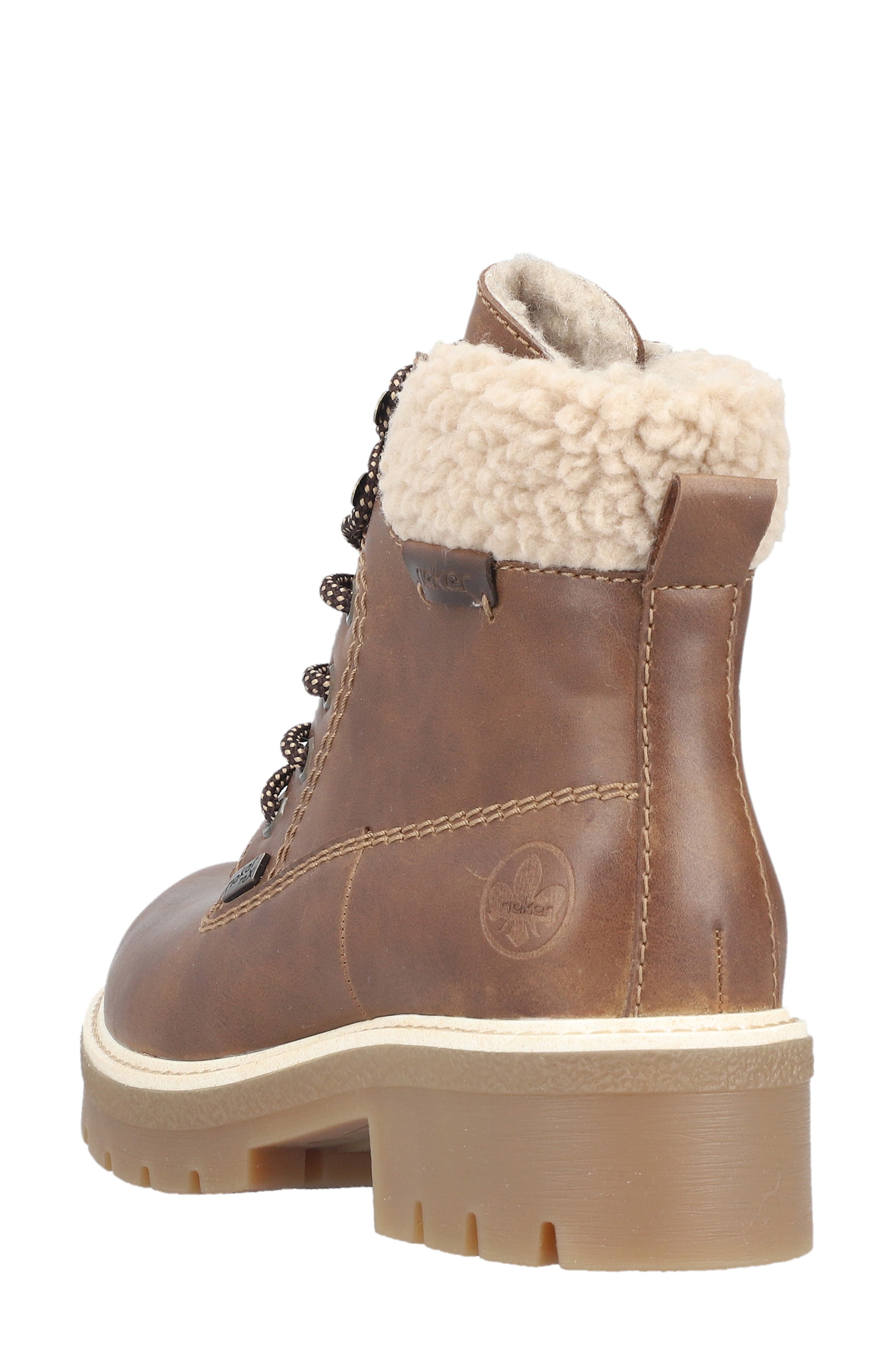 Rieker Sabrina Hiking Boot, Alternate, color, Noce/ Kastanie/ Lehm