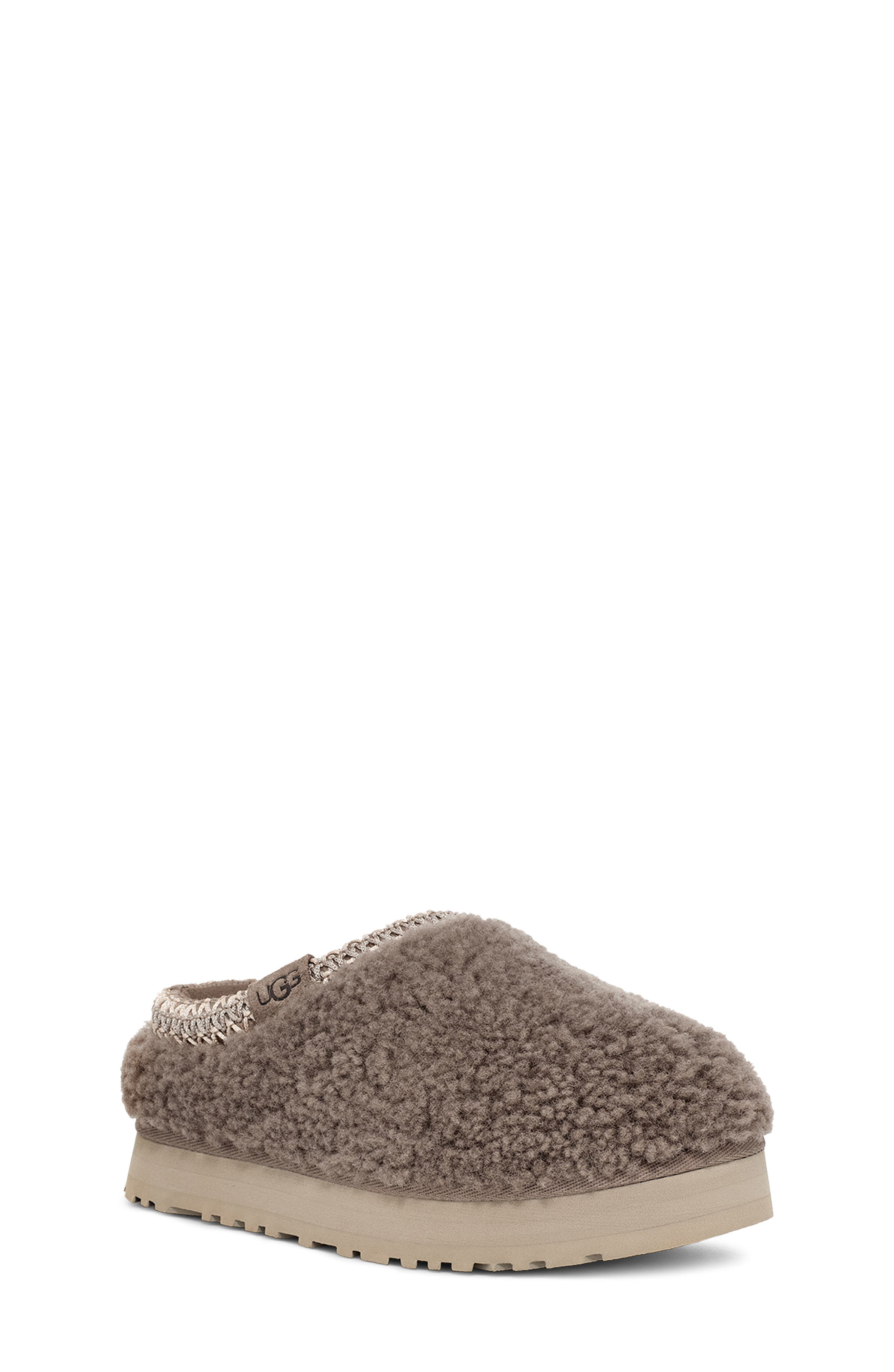 UGG® Tazz Maxi Curly Genuine Shearling Slipper
