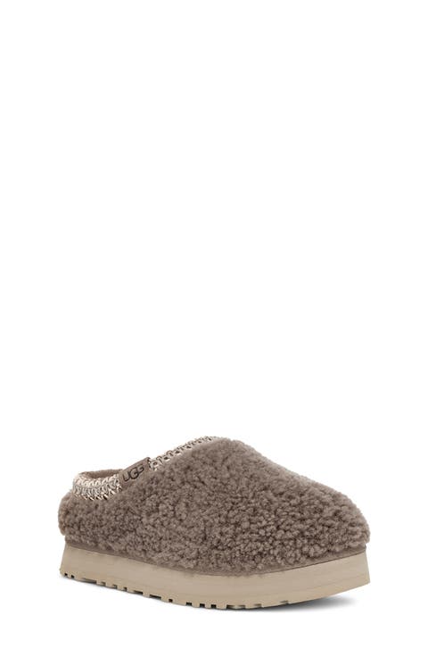 Tazz Maxi Curly Genuine Shearling Slipper (Little Kid & Big Kid) (Nordstrom Exclusive)