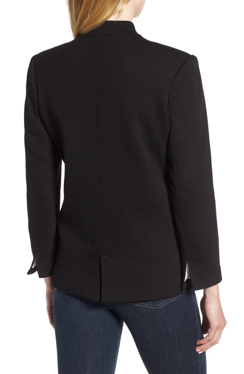 Olivia Moon Cotton Blend Knit Blazer, Alternate, color,