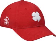 Black Clover Men's Red South Dakota Coyotes Crazy Luck Memory Fit Flex Hat