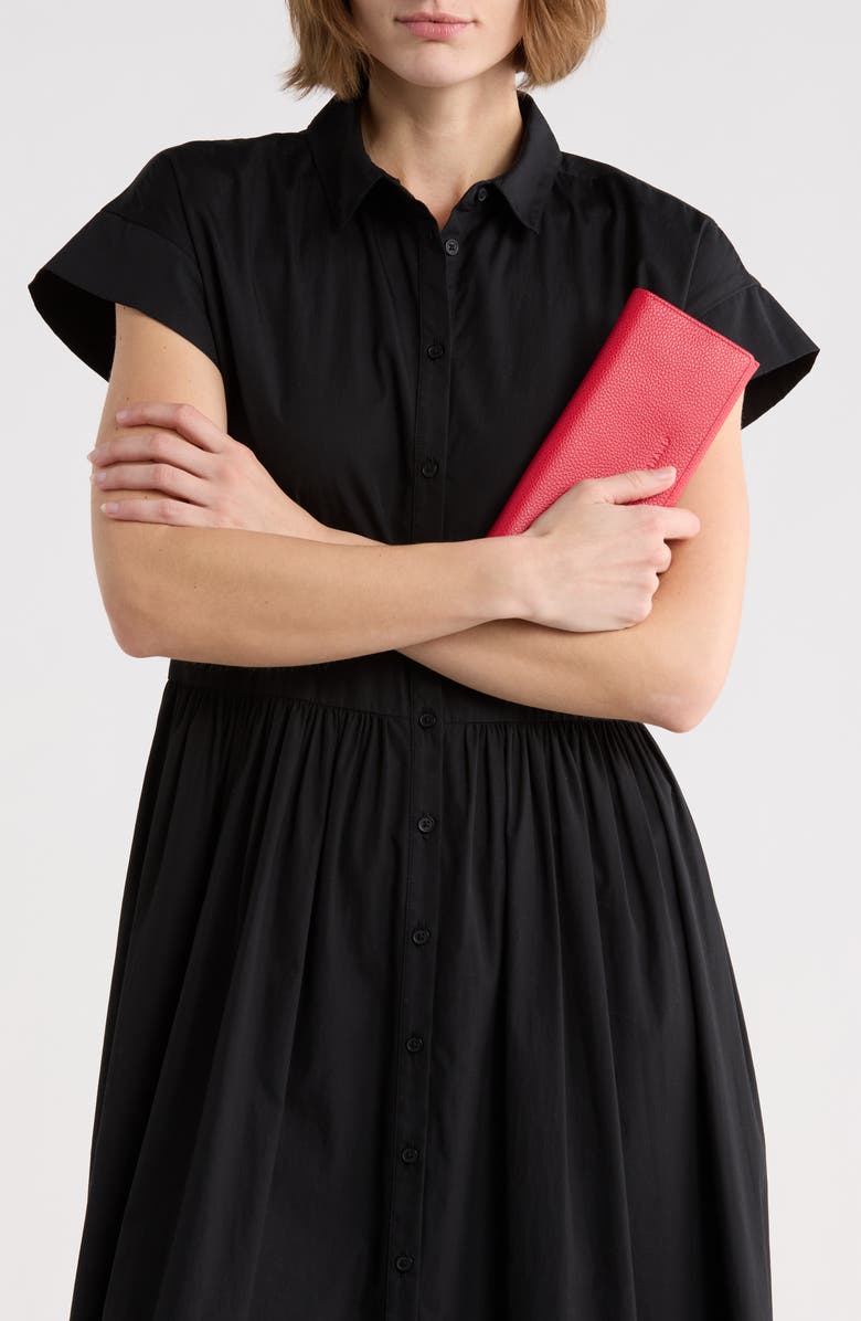 Longchamp Long Continental Snap Wallet, Alternate, color, Love