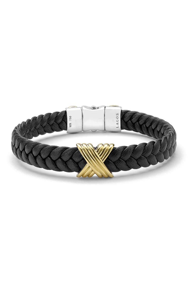 Men's Anthem Leather X Bracelet video