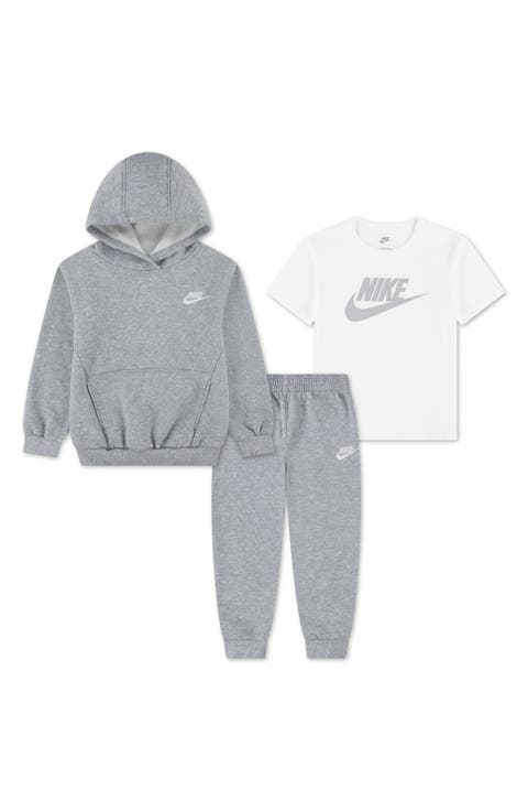 Kids' 3-Piece Hoodie, T-Shirt & Joggers Set