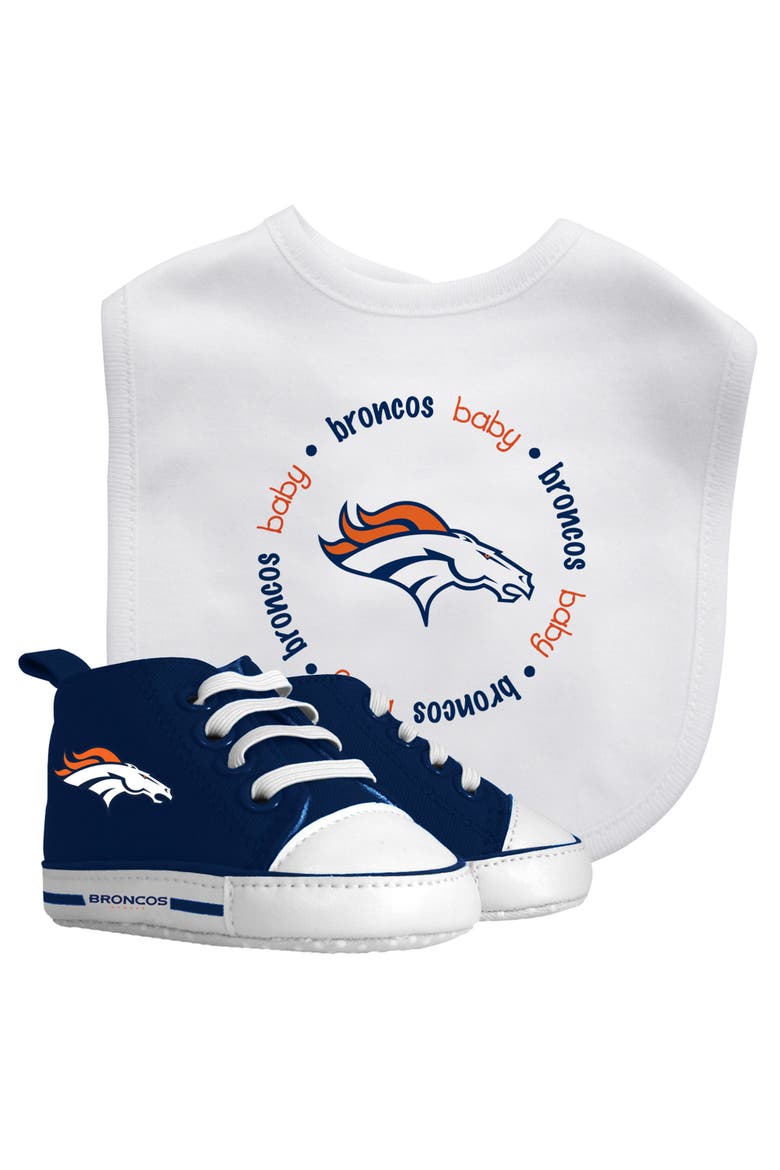 Denver Broncos 2-Piece Gift Set, Main, color, White