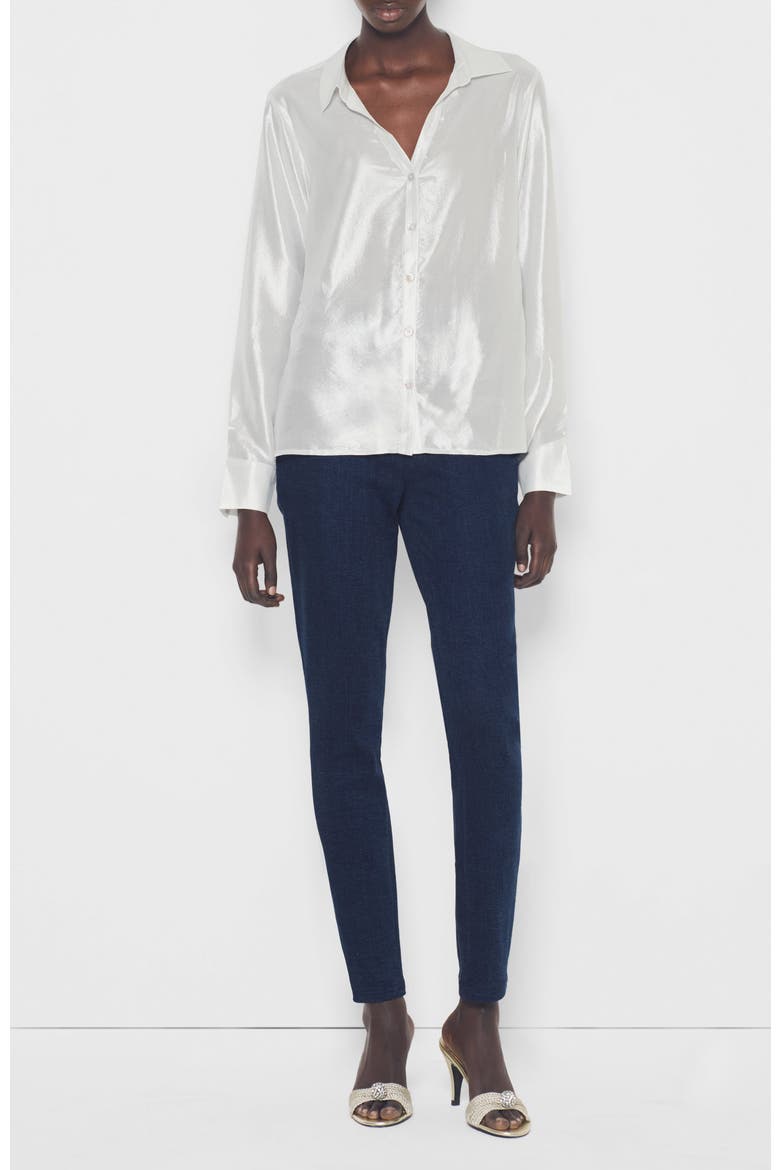 Frosted Blouse, Main, color, Frosted White