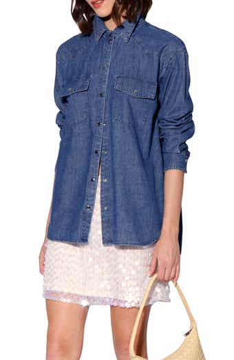 Walter Baker Becky Denim Top