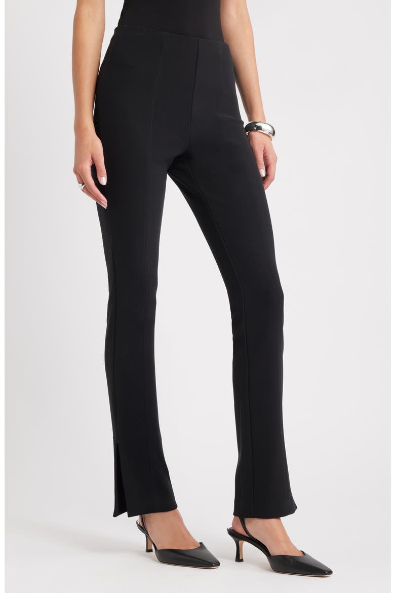 Skinny Fit Suit Pants, Main, color, BLACK