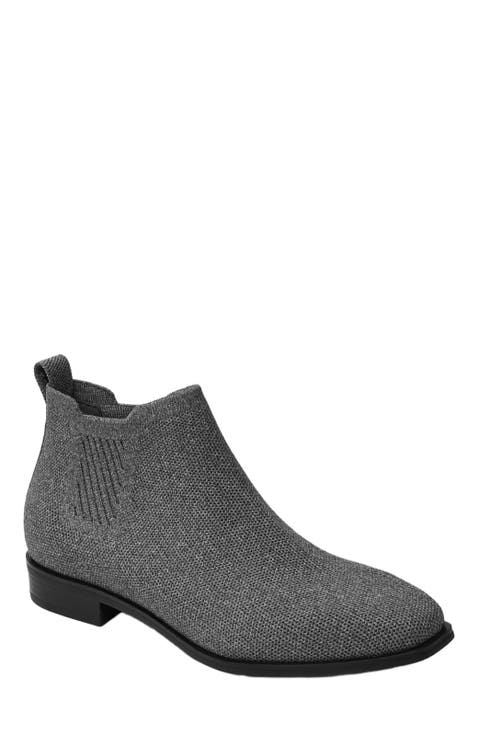 Square-Toe Water-Repellent Ankle Boots (Ryan Pro)