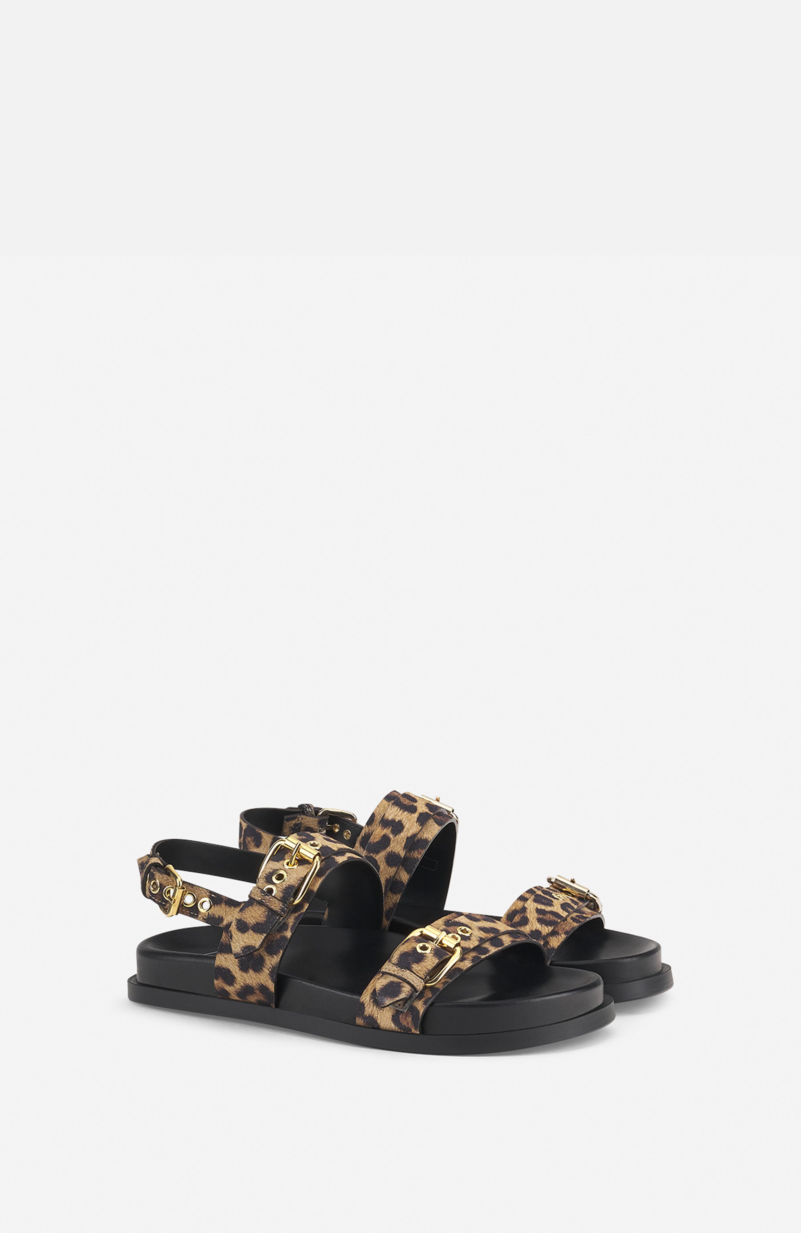 AGL Cristina Sling-Back Sandal, Alternate, color, Leo Print