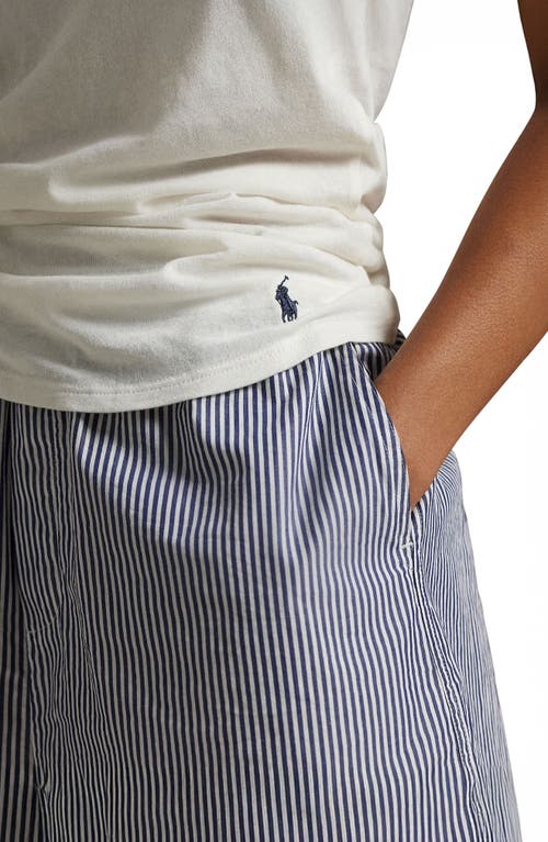 Polo Ralph Lauren Long & Lean Cotton Jersey Lounge Tank In Egret