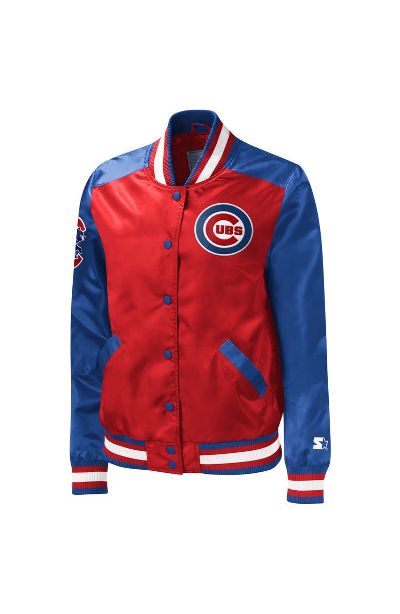 STARTER Women's Starter Red Chicago Cubs The Legend Full-Snap Jacket, Alternate, color, Red