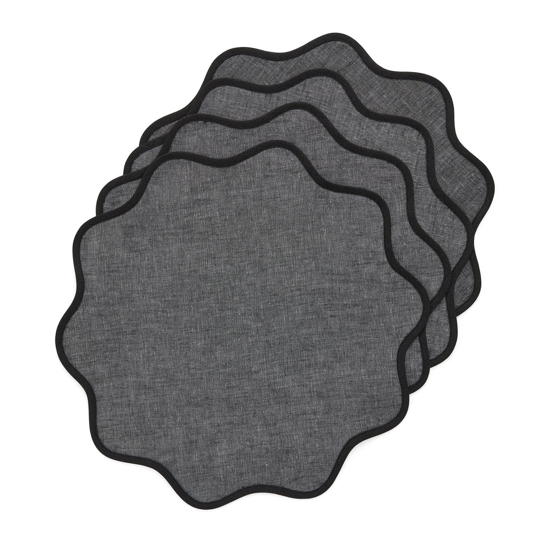 Black and Charcoal Grey