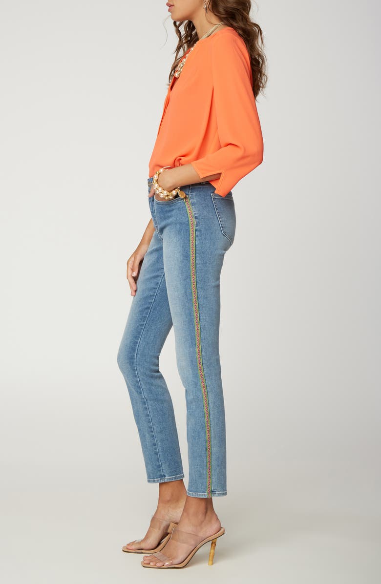 NYDJ Alina Pop Ankle Denim Leggings, Alternate, color,