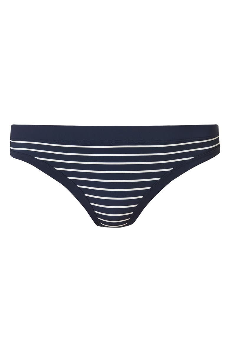 Sweaty Betty Core Hipster Bikini Bottoms, Alternate, color, Blue Coastal Stripe
