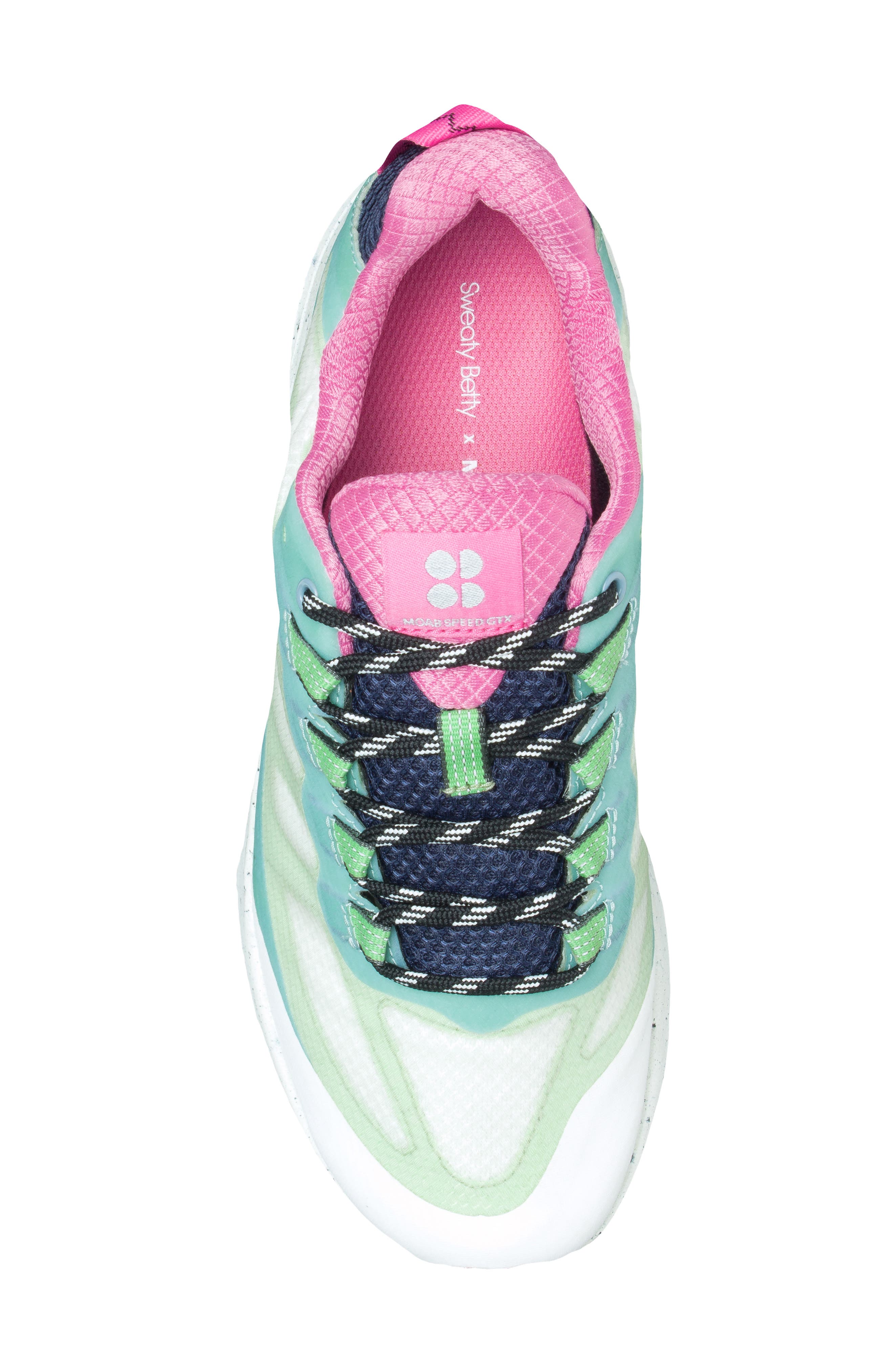 Merrell x Sweaty Betty Moab Speed Gore-Tex<sup>®</sup> Hiking Shoe, Alternate, color, 