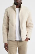 Wax London Killick Reversible Corduroy & Faux Shearling Jacket