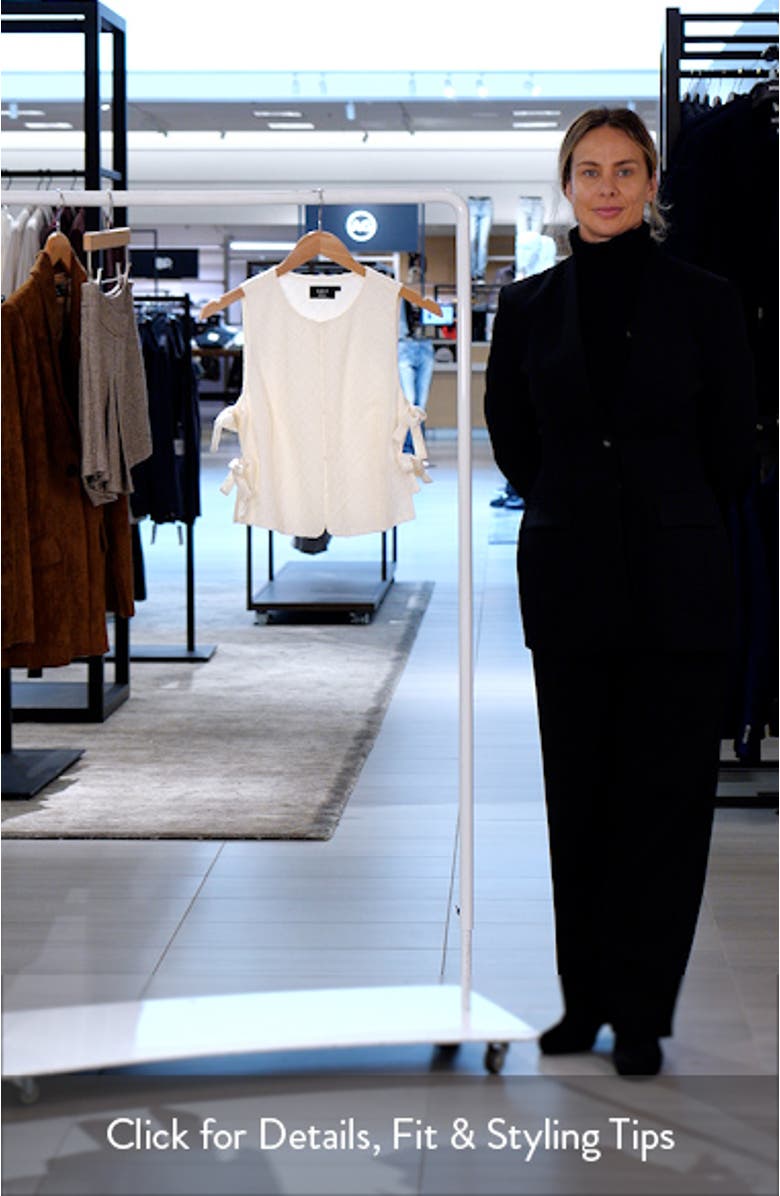 Everly Eyelet Tank, sales video thumbnail