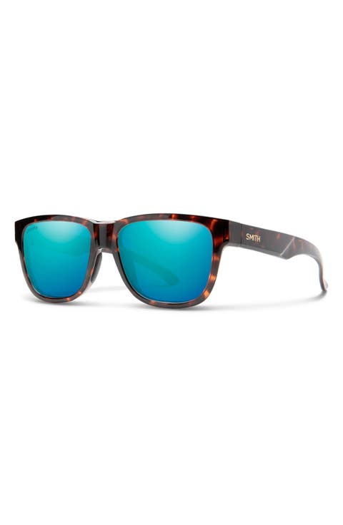 Lowdown Slim 2 53mm ChromaPop™ Polarized Square Sunglasses