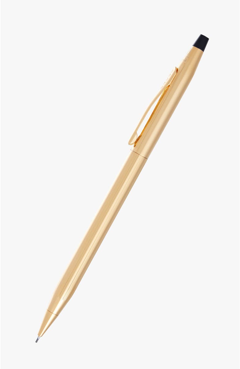A.T. Cross Classic Century 23KT Gold Plated 0.7MM Pencil, Alternate, color, 23Kt Gold