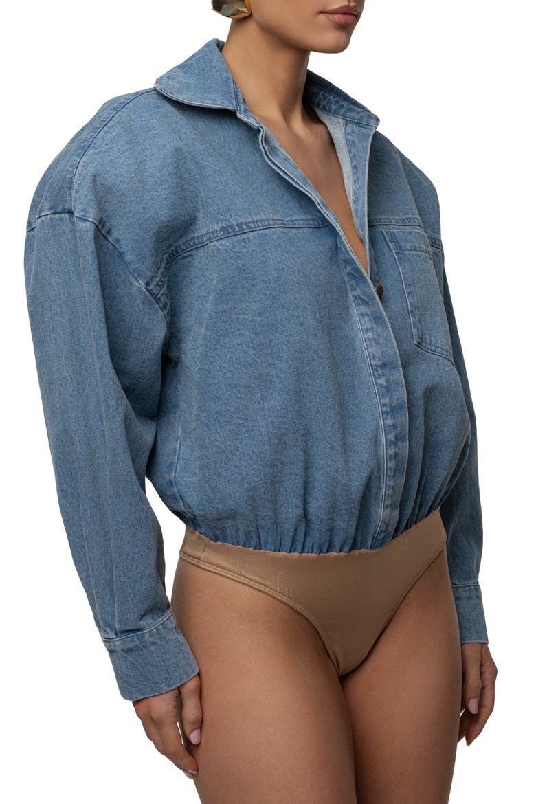 Unstoppable Bodysuit, Alternate, color, Blue