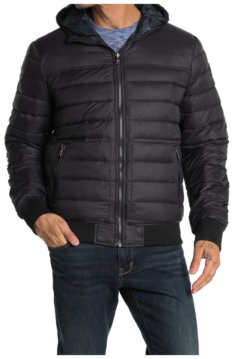 Pajar Maxwell Hoodie Puffer Bomber, Main, color,