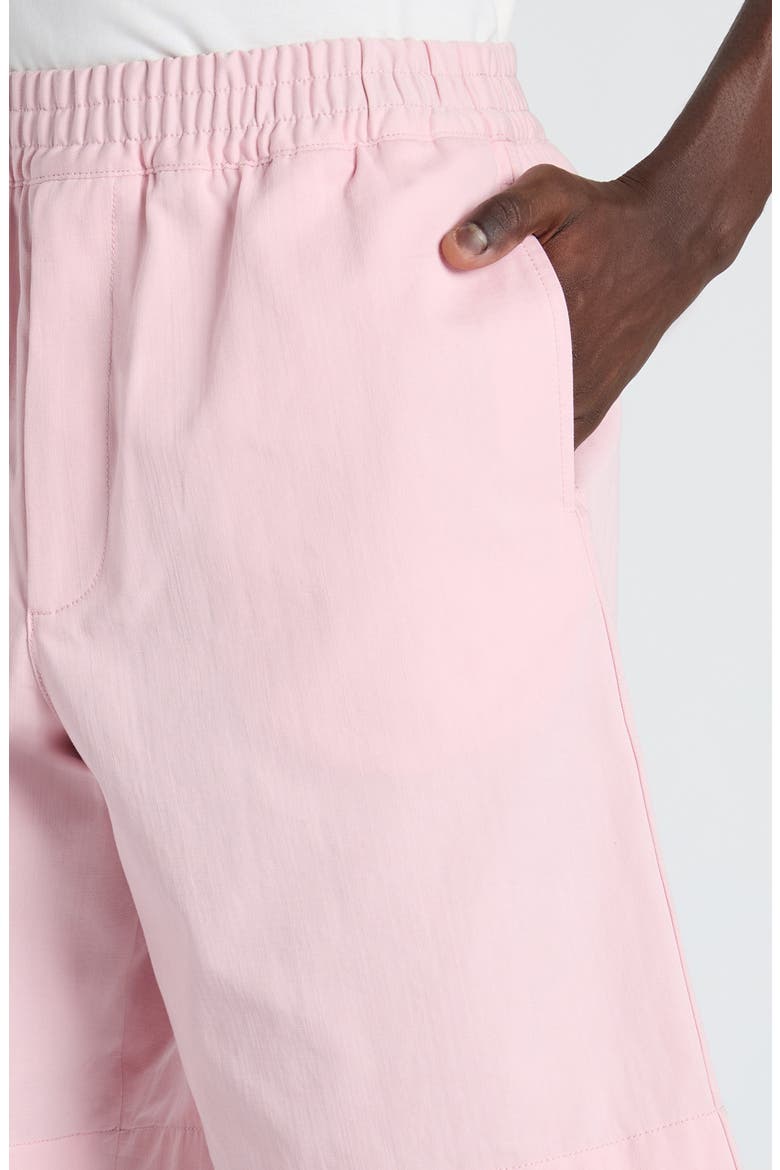 Cotton Twill Shorts, Alternate, color, CAMELIA