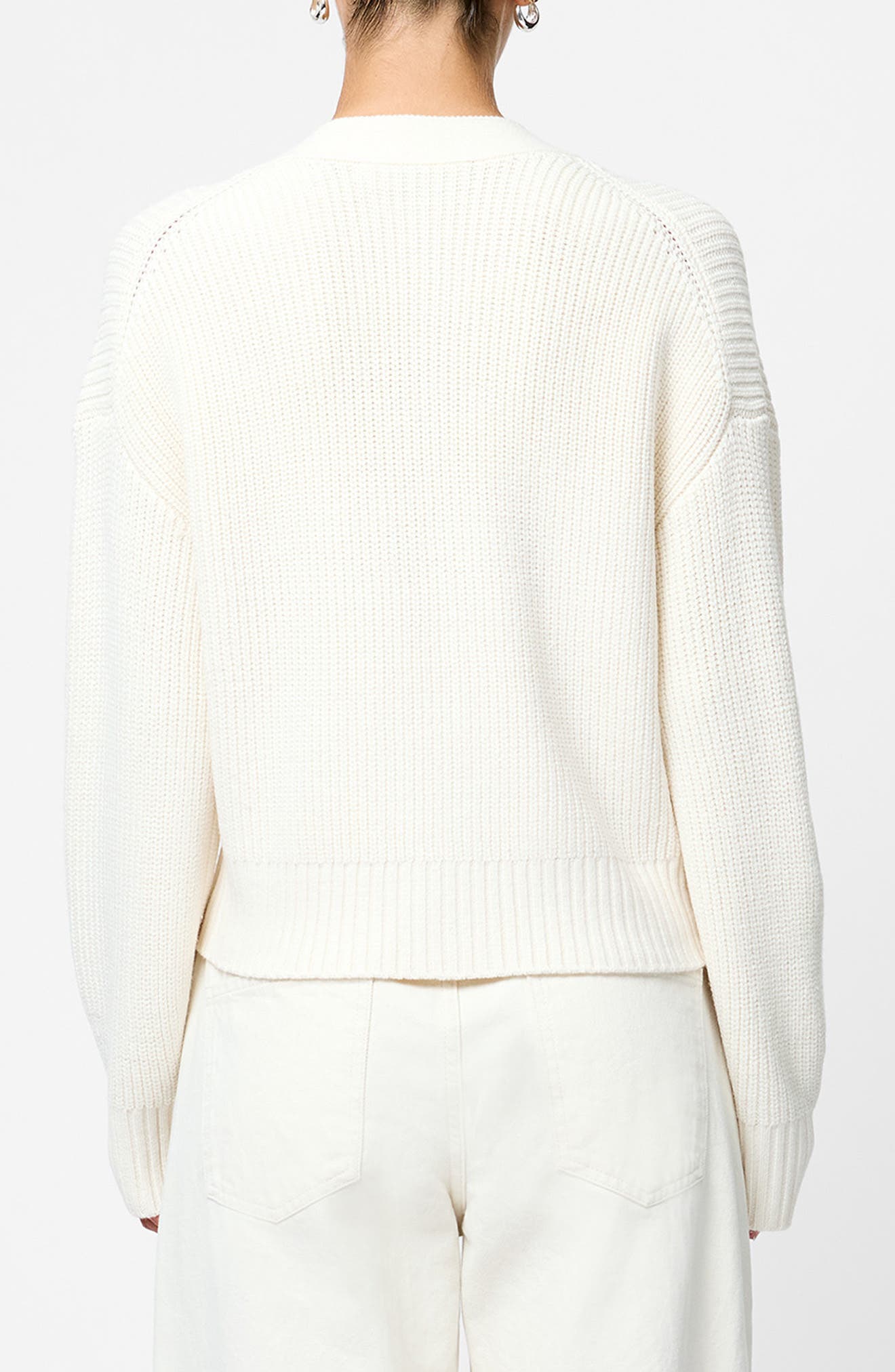 Bow Embellished Cardigan - image 4