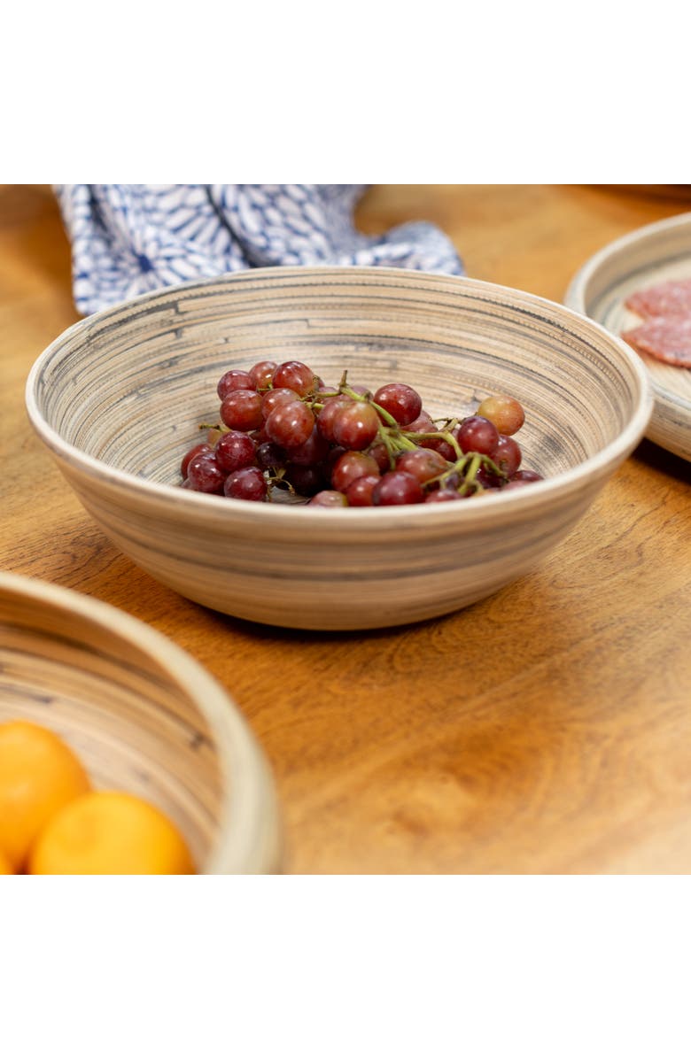 Lexa 3-Piece Bowl Set, 12, 10, 8 Inch, Alternate, color, Black